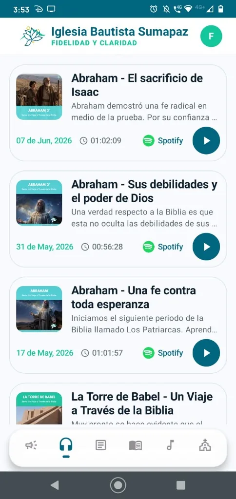 App Iglesia Bautista Sumapaz